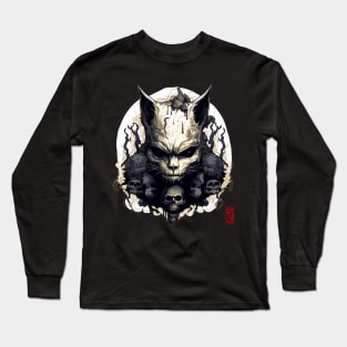 Evil cat Long Sleeve T-Shirt